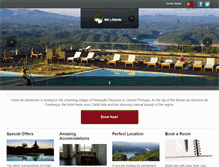 Tablet Screenshot of hoteldamontanha.com